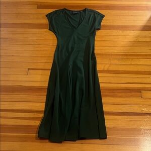 Maeve Forest Green Midi Dress